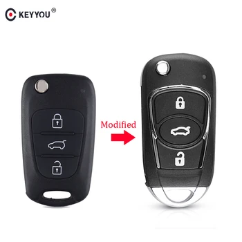 Chiave Telecomando per Kia K2 K3 K5 Soul Rio 3 Picanto Ceed Cerato Sportage