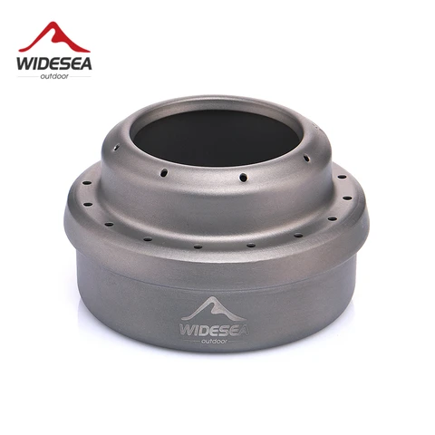Fogão a Álcool Queimador de Acampamento Widesea Titânio Tempero Líquido Outdoorr Fogão Unltralight Mini Portátil Equipamento Turístico