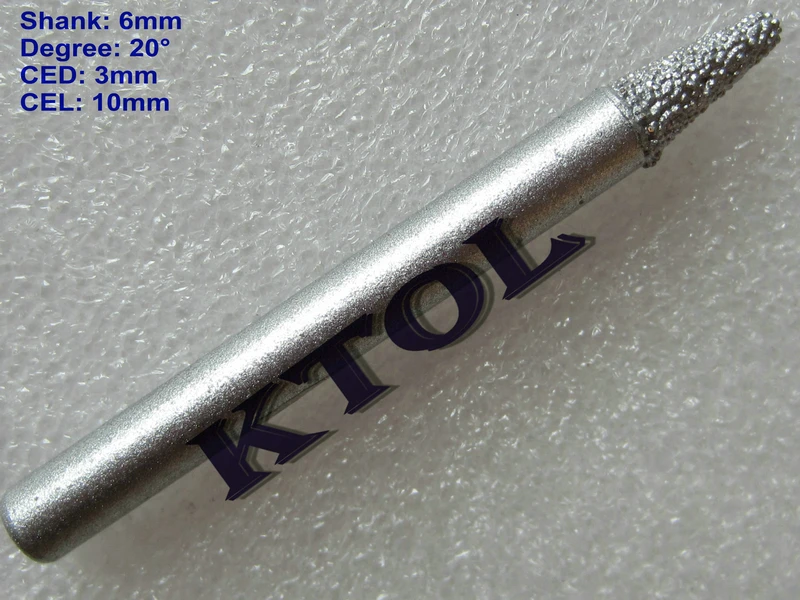 Лучшая распродажа! 5 шт./компл. Бесплатная доставка 6 мм хвостовик 20 углов V