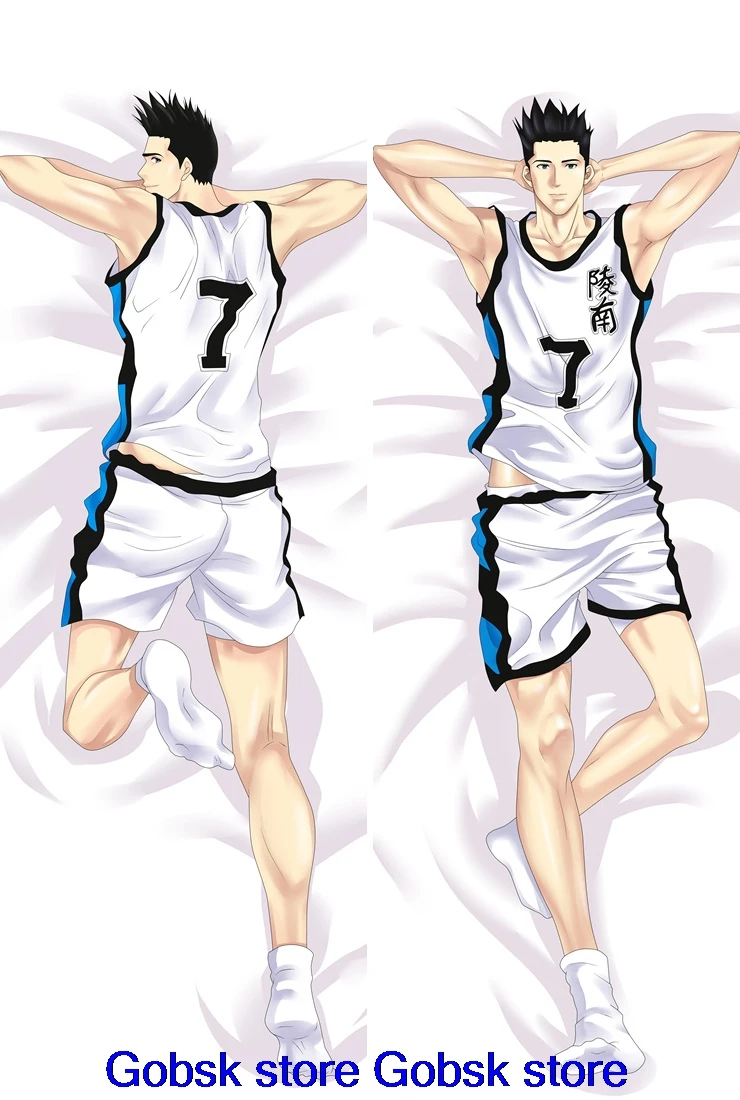 57088 Аниме SLAM DUNK персонажи Hanamichi Sakuragi Rukawa Kaede Sendoh Akira Dakimakura наволочка обнимающая тело наволочка - Цвет: 57088