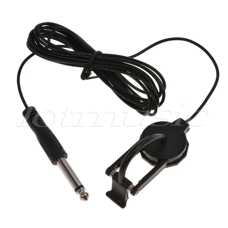 Клип на контакт микрофон Piezo Pickup transaducer для Гитары Скрипки Уке 20 шт