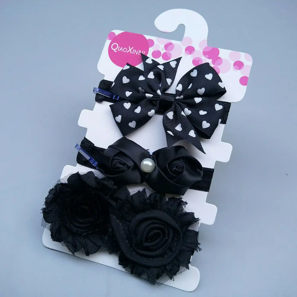 

Cute Kid Girl Baby Toddler Bow Headband Hair Band Accessories Headwear Head Wrap Headwear
