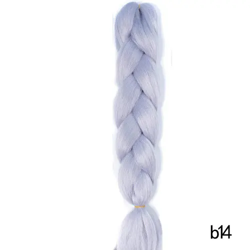 Beyond beauty Ombre Jumbo косички синтетические косички волосы крючком 100 цветов доступны 100 г наращивание волос - Цвет: 2/613