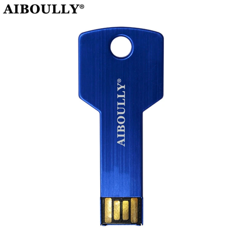 AIBOULLY Usb 2,0 цветной металлический usb-флэш в виде ключа 32 Гб 64 Гб USB флеш-накопитель карта памяти 8 ГБ 16 ГБ флеш-накопитель U диск для планшетных ПК