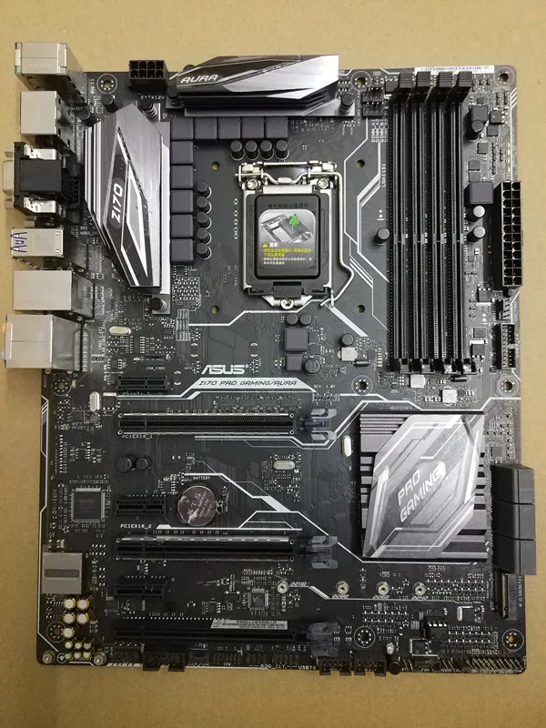 

Asus Z170 PRO GAMING/AURA Z170 Motherboard 1151 pin DDR4 memory used 90%new