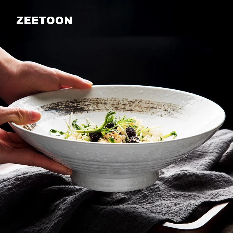 Японский стиль шляпы миска Керамическая ручная роспись искусство пиалы для