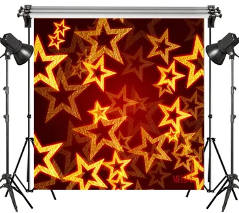 

LB Polyester & Vinyl Christmas Tree Fireworks Snowy night Backdrops Background For Photography Studio Backdrop Photo Props Decor