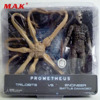 

Toys Gift for Children Kids Reel Toys Prometheus Action Figure Trilobite VS Engineer Bnip Model Toys Gift for Collection