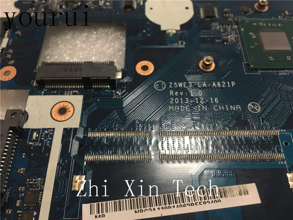 Yourui для acer Aspire E1-510 E1-510-2500 Материнская плата ноутбука Z5WE3 LA-A621P с ЦП тест работы