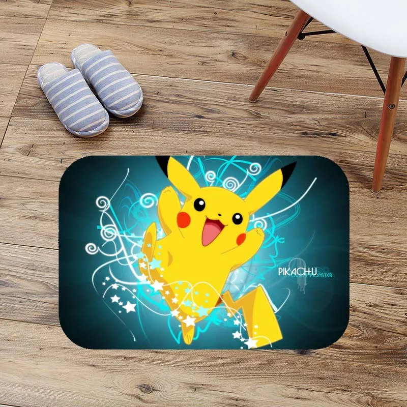 Pokemon go коврик анти-скольжения впитывающий влагу коврик Кухня дверной коврик на заказ туалет коврик в ванную комнату