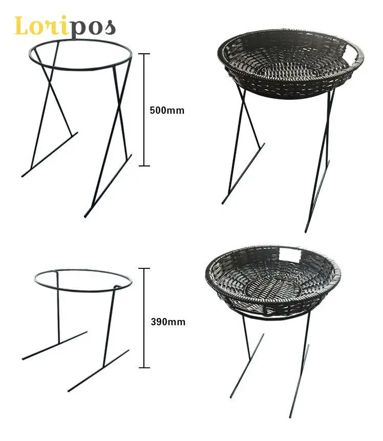 Корзина для фруктов имитация ротанга корзина овощей полка витрина поднос