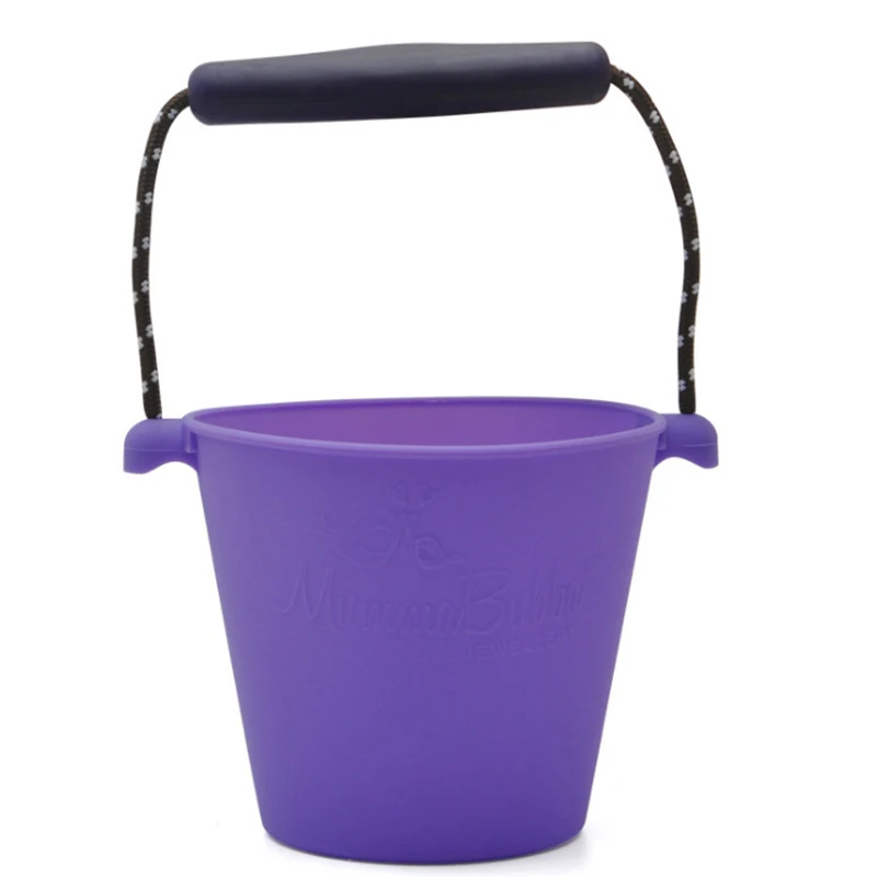 Purple 6 цветов Детская душевая Ванна Игрушка Пляжный набор игрушек для детей Силиконовый складной ручной Бочкообразная игрушка вода распылительный инструмент детская игрушка - Цвет: Purple
