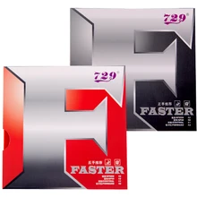 729 Большой F РИТЦ 729 Дружба быстрее F на заднем плане Красные пунктов в настольный теннис(пинг понг) резиновый с губкой