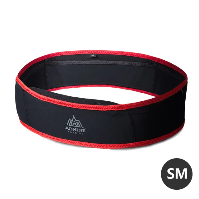 SM Red Тонкий пояс для бега, сумка для бега, поясная сумка, для спорта на открытом воздухе, для марафона, тренажерного зала, тренировки, фитнеса, 6,9 в держателе для мобильного телефона - Цвет: SM Red
