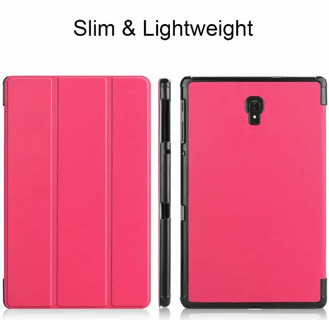 rose red Смарт-клавиатура чехол для Samsung Galaxy Tab A 10,5 T590 T595 T597 Подставка для планшета из полиуретана формата Фолио Bluetooth корпус клавиатуры - Цвет: rose red