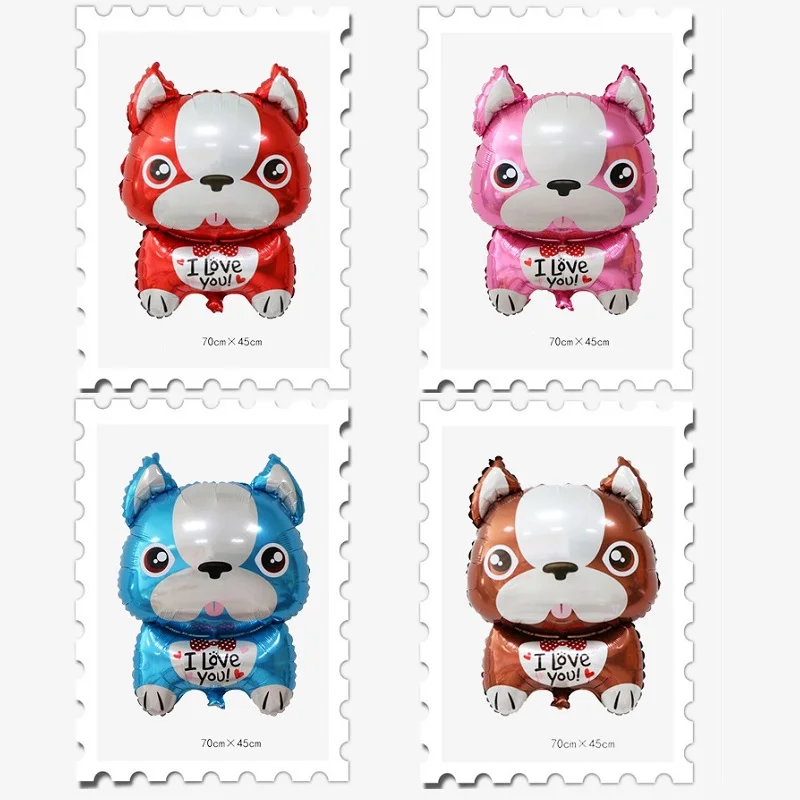 Собака воздушный шар 1 шт Дети День Рождения украшения погоня гелиевые воздушные