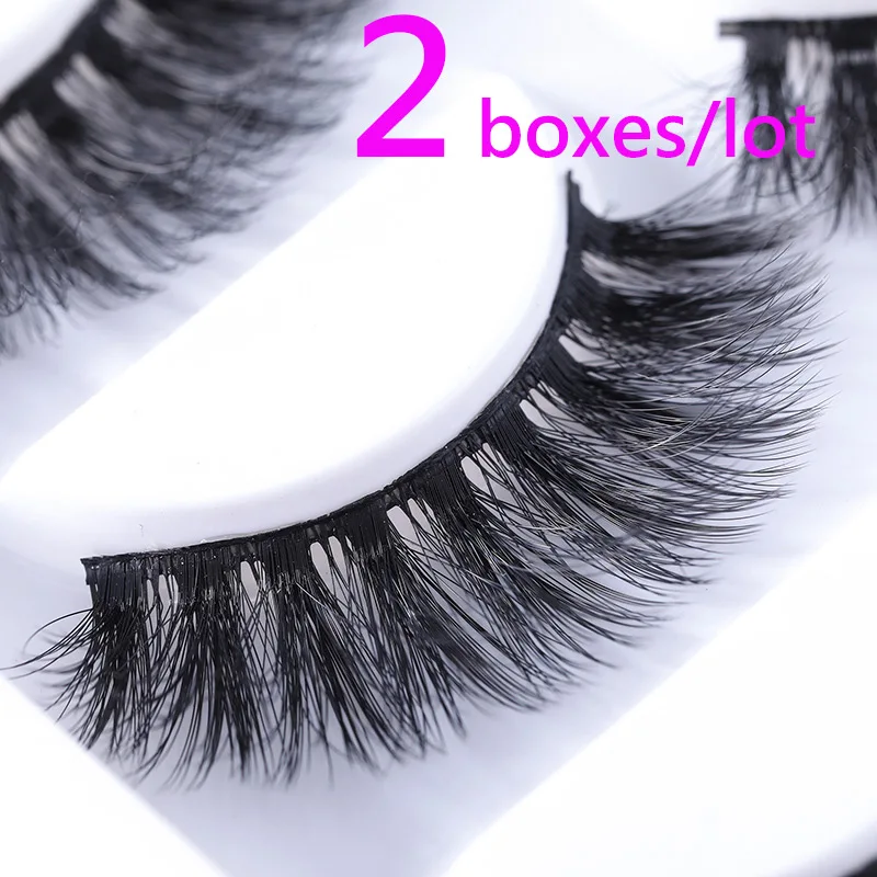 

10 Pairs 3D Mink False Eyelashes Messy Long Christmas Party Eye Lashes Makeup eyelash extensions
