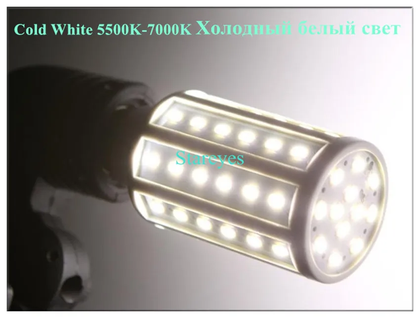 100 шт. E27 E14 B22 SMD 5630 5730 24 42 60 84 98 132 165 Светодиодный лампочки кукурузы пятно свет лампы светодиодный droplight кукурузы освещения