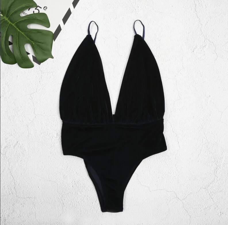 Хит продаж женский слитный купальник бандаж бикини пуш ап Мягкий купальный