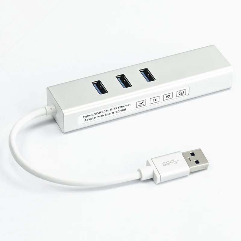 USB 3,0 гигабитный сетевой адаптер Ethernet концентратор до 1000 Мбит Стабильный Портативный высокоскоростной DJA99