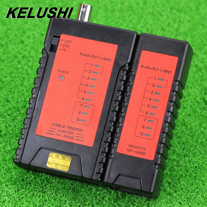 

KELUSHI RJ45 RJ11 BNC CAT5 Cable Tracker High Quality NF-468B Network Lan Cable Wire Tester Wire Tracker