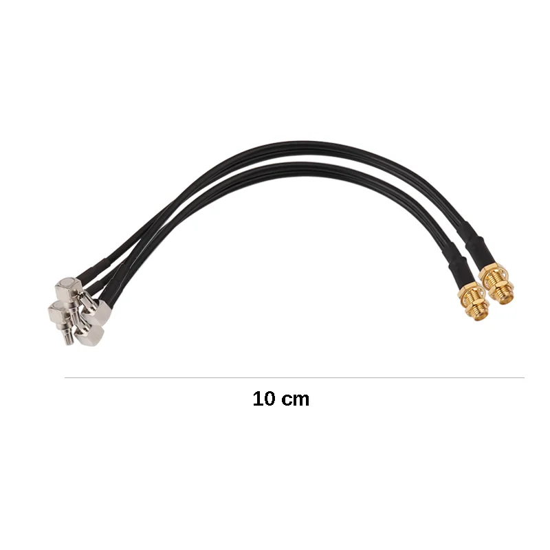 Разъем Sindax SMA Мама Y тип 2 X TS9 папа фоторазъем кабеля RG174 6 дюймов 1F2M 10
