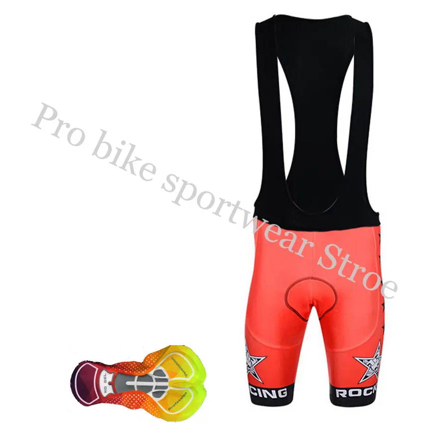 Bib shorts 19 Rock racing, новинка, футболка для велоспорта с коротким рукавом, комплект, летняя одежда для велоспорта, быстросохнущая одежда для велоспорта, Майо, Ropa ciclismo - Цвет: Bib shorts 19