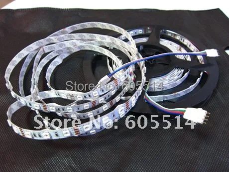 [Семь Neon] Free не водонепроницаемый 60 60leds/meter 5050 led smd газа+ контроллер+ адаптер питания для Акихиро