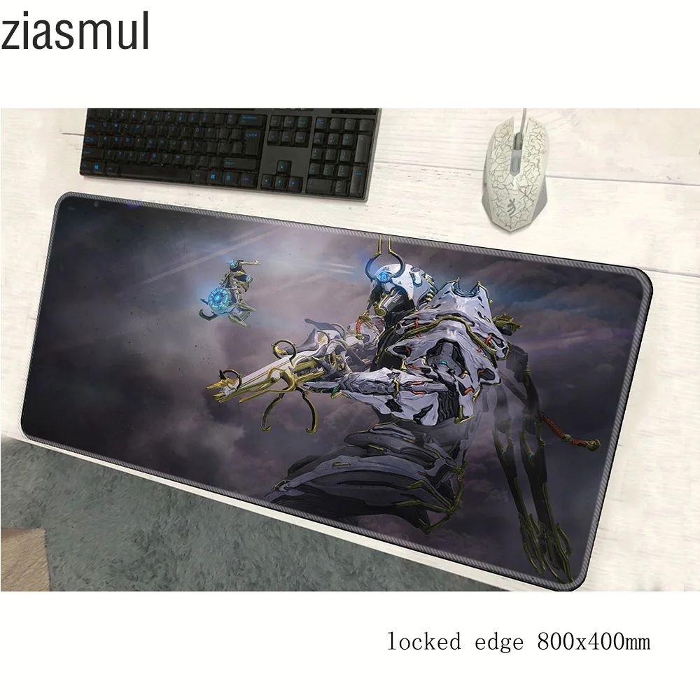 Warframe padmouse 800x400x3 мм игровой коврик для мыши с обработанным краем коврик для мыши геймер компьютерный стол новая поставка; коврик notbook mousemate pc
