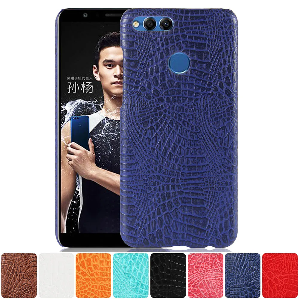 Кожаный чехол для huawei Honor 7X BND-L21 BND-L24 чехол-бампер для телефона для huawei Honor X7 7 X BND L21 L24 L22 твердая рамка для ПК чехол