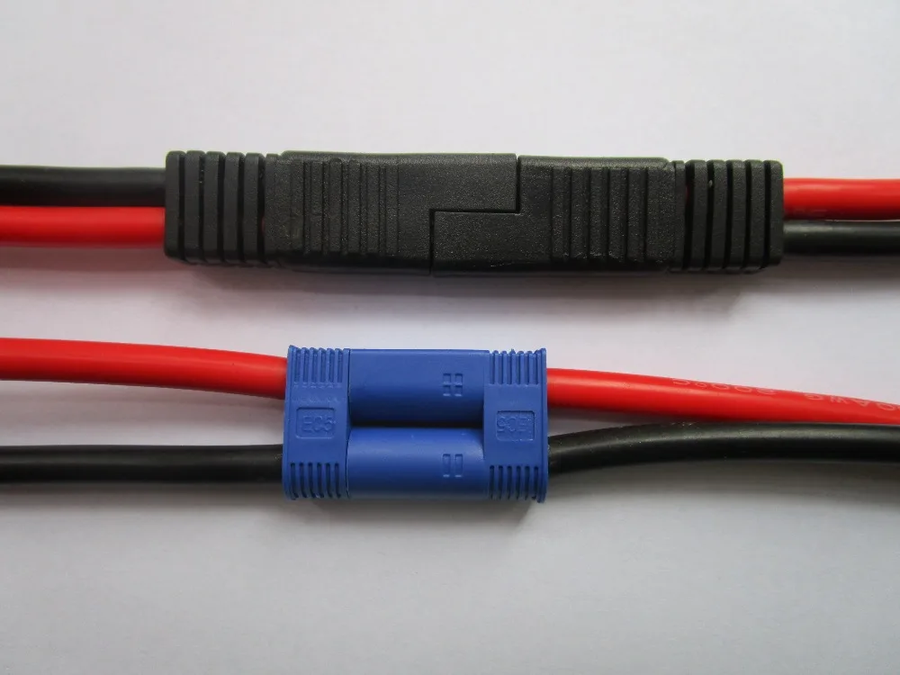50 шт. EC5 со штекером SAE Мощность Автомобильный Кабель 10AWG Высота каблука 10 см