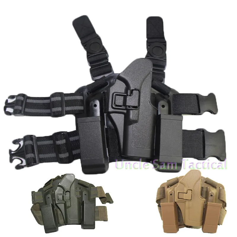 CQC Glock 17 Leg Holster Tactical CS outdoor Games Quick Draw Pistol