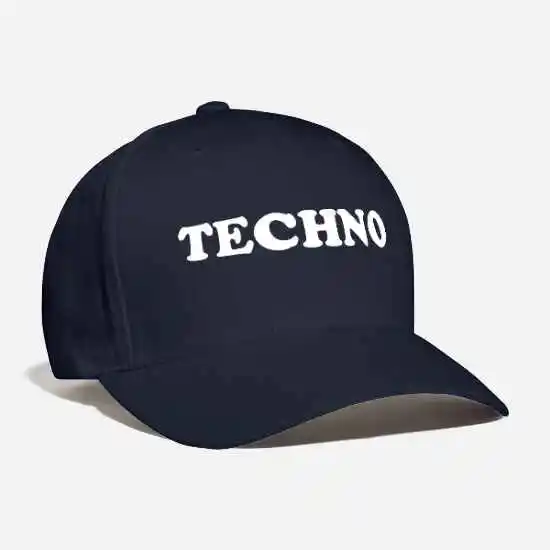 Techno Technology Dj продюсер клубный весенний брейвер с вышивкой музыка винил Глубокий дом Deejay унисекс изогнутая бейсболка папа Кепка
