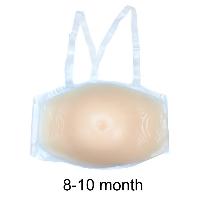 1х поддельные 8-10 месяцев силиконовый живот ручной работы поддельный ребенок Bump для накладной беременный живот Хэллоуин косплей Новое поступление EB1033