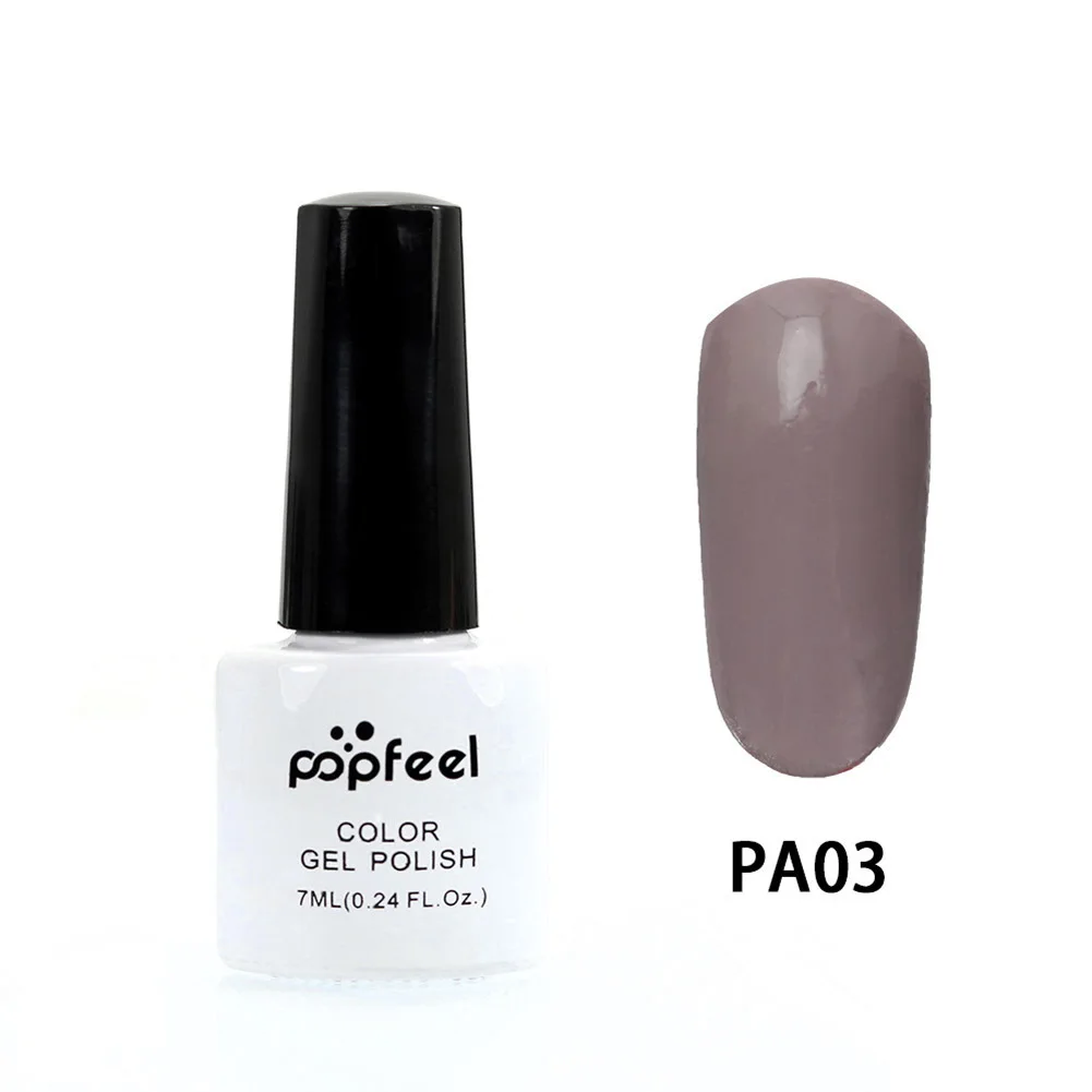 

7ml Grey Series Gel Nail Polish Varnish UV Gel for LED Lamp Soak Off Gel Polish Colors Nail Beauty Tools KG66