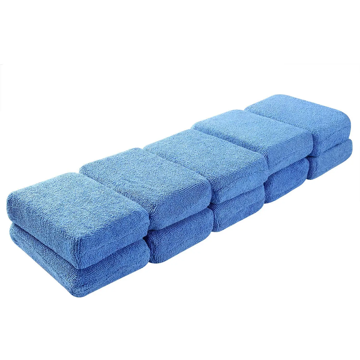 Wax Applicator Pads Pack 0f 10 Car Detailing Sponges Washable Soft Foam Application Pads For