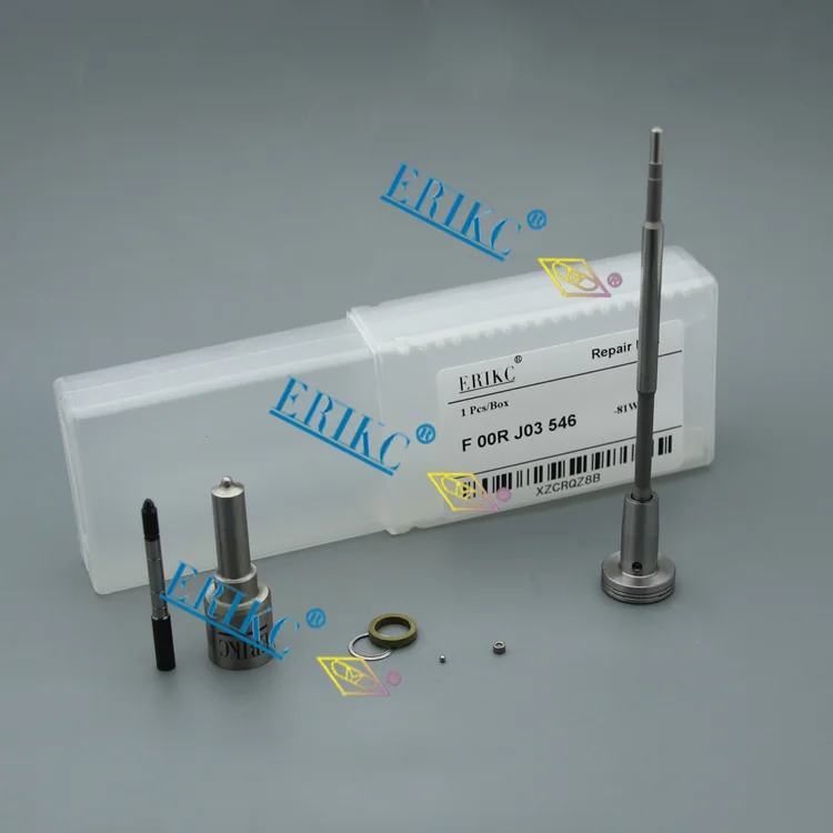 ERIKC F00RJ03546 Ремонтный комплект для ремонта F OO R J03 546 дизельный автоинжектор топлива сопло DLLA145P239 для инжектора 0445120361