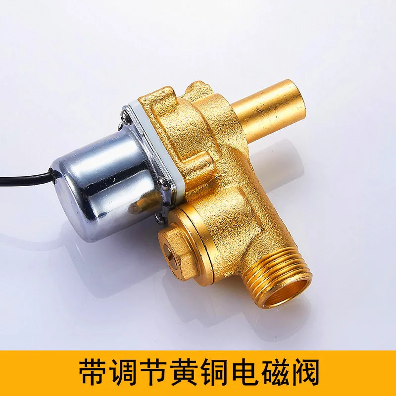 solenoid valve C Туалет скрытый керамический интегрированный автоматический индукционный сенсор стоящий писсуарный кран, DC6V инфракрасный индукционный сенсор панель - Цвет: solenoid valve C