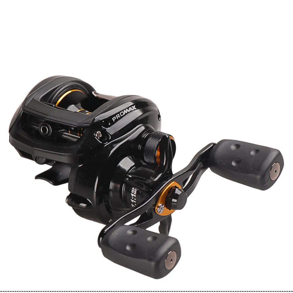 Carretel de Pesca Original Garcia Pmax3 Esquerda Mão Direita Isca Fundição 7.1:1 - 8bb 8.1kg Baitcasting Carretel Roda Abu Pro Max3 8 Cheap Carretilhas de pesca