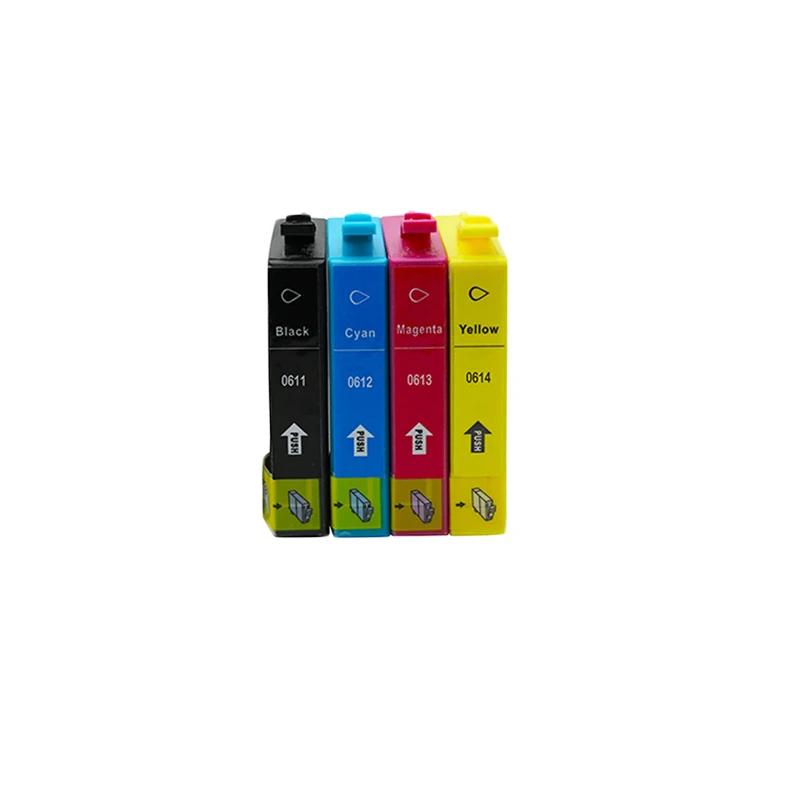4 шт. T0611 T0612 T0613 T0614 чернильный картридж для Epson Stylus D68 D88 DX3800 DX3850 DX4800 DX4850 принтер |