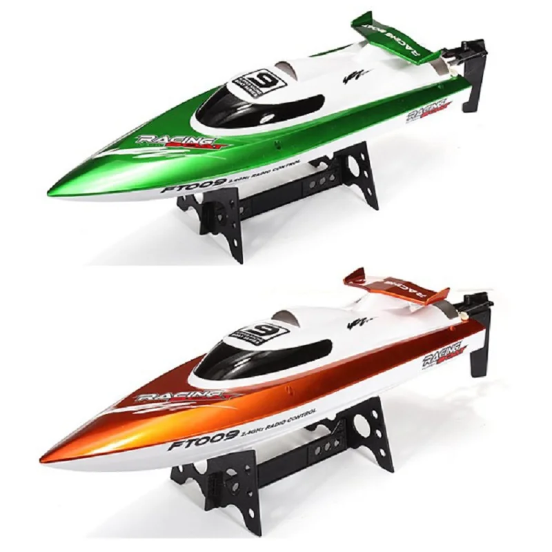 

Feilun FT009 2.4G 4CH RC Racing Boat Water Cooling System Self-righting 30km/h High Speed 360 Degree Flips