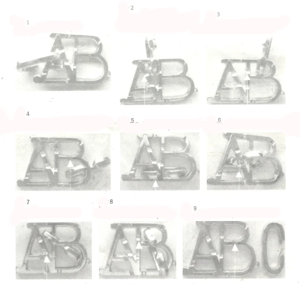 Детский Подарочный Металлический Литой ABC кольцо головоломка сплав гаджет 3D головоломка игрушки подходит для молодых и старых