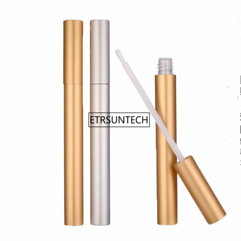 

100pcs 10ml Empty Liquid Eyeliner Refillable Bottle Applicator Eyebrow Enhancer Eyelash Growth Serum Tubes Containers F2708