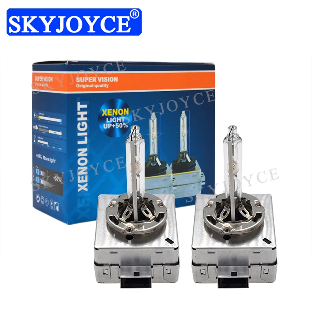 SKYJOYCE 35 W 55 W фар автомобиля D1S 4300 K 5000 K D3S 6000 K 8000 K все металлическое основание коготь Автомобильная фара HID D1S D3S лампы