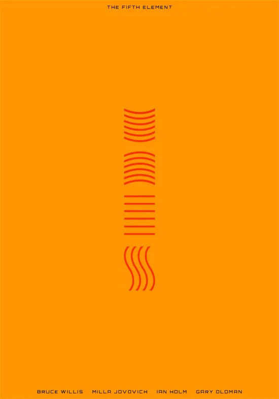 

Mark of The Fifth Element Sci-Fi Poster Classic Retro Vintage Kraft Canvas DIY Wall Sticker Home Bar Posters Decoration Gift