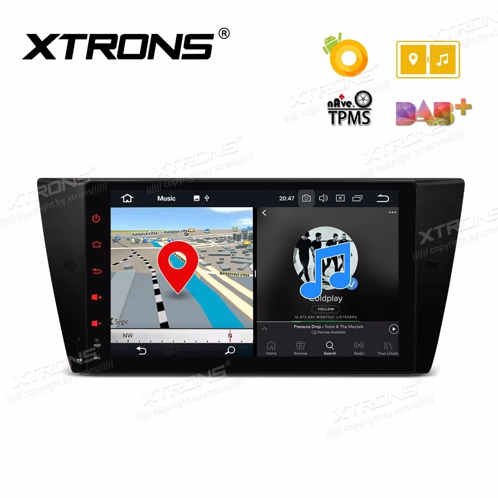 Top Android 8.0 OS 9" Car Multimedia GPS for BMW E90 2005-2012 & E91 2005-2012 & E92 2006-2013 & E93 2007-2013 & BMW M3 2007-2012 3