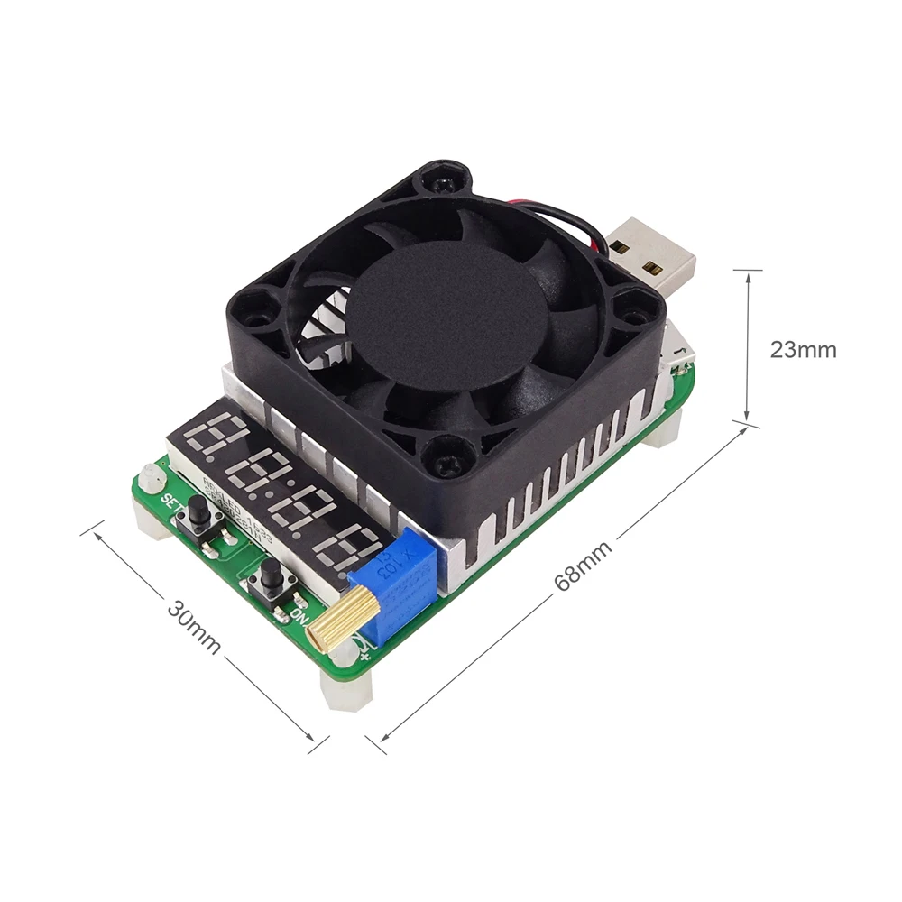 LD35 USB дегустатор Интеллектуальная защита регулируемый постоянного тока Электронные нагрузки вольтметр старения Тесты продуктов амперметр