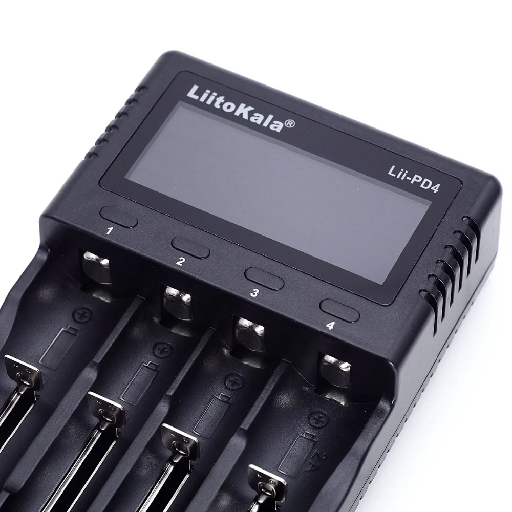 2018 шатун Li PD4 LCD 3 7 v 18650 18350 18500 16340 21700 20700B 20700 10440 26650 1 2 V AA AAA NiMH литий ионная батарея