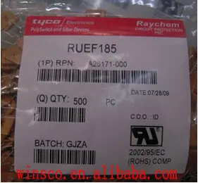 RUEF185 TYCO POLYSWITCH RUE серии 1.85A RUEF185 200 шт./лот