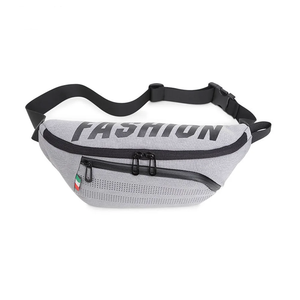 

Men's waist bag explosion multi storey nylon leisure sports mountaineering travel close pack